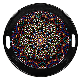 Aspen Glen Mosaic Mandala Tray