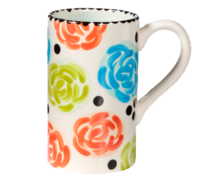 Aspen Glen Simple Floral Mug