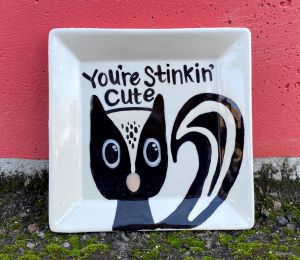 Aspen Glen Skunk Plate