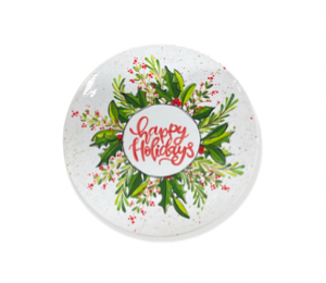 Aspen Glen Holiday Wreath Plate
