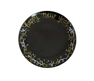 Aspen Glen New Year Confetti Plate