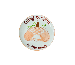 Aspen Glen Cutest Pumpkin Plate