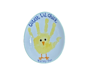 Aspen Glen Little Chick Egg Plate