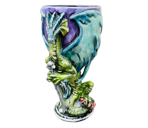 Aspen Glen Antique Dragon Goblet