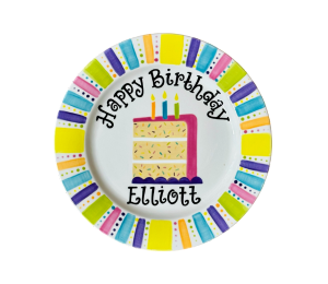 Aspen Glen Birthday Cake Plate