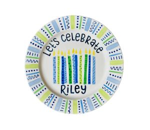 Aspen Glen Let's Celebrate Plate