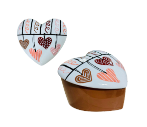 Aspen Glen Heart Slanted Box