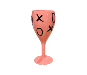 Aspen Glen XOXO Wine Glass